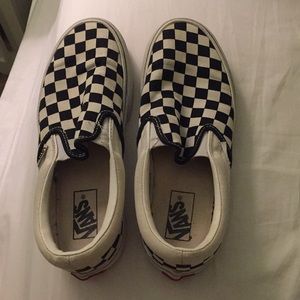 Checkered vans